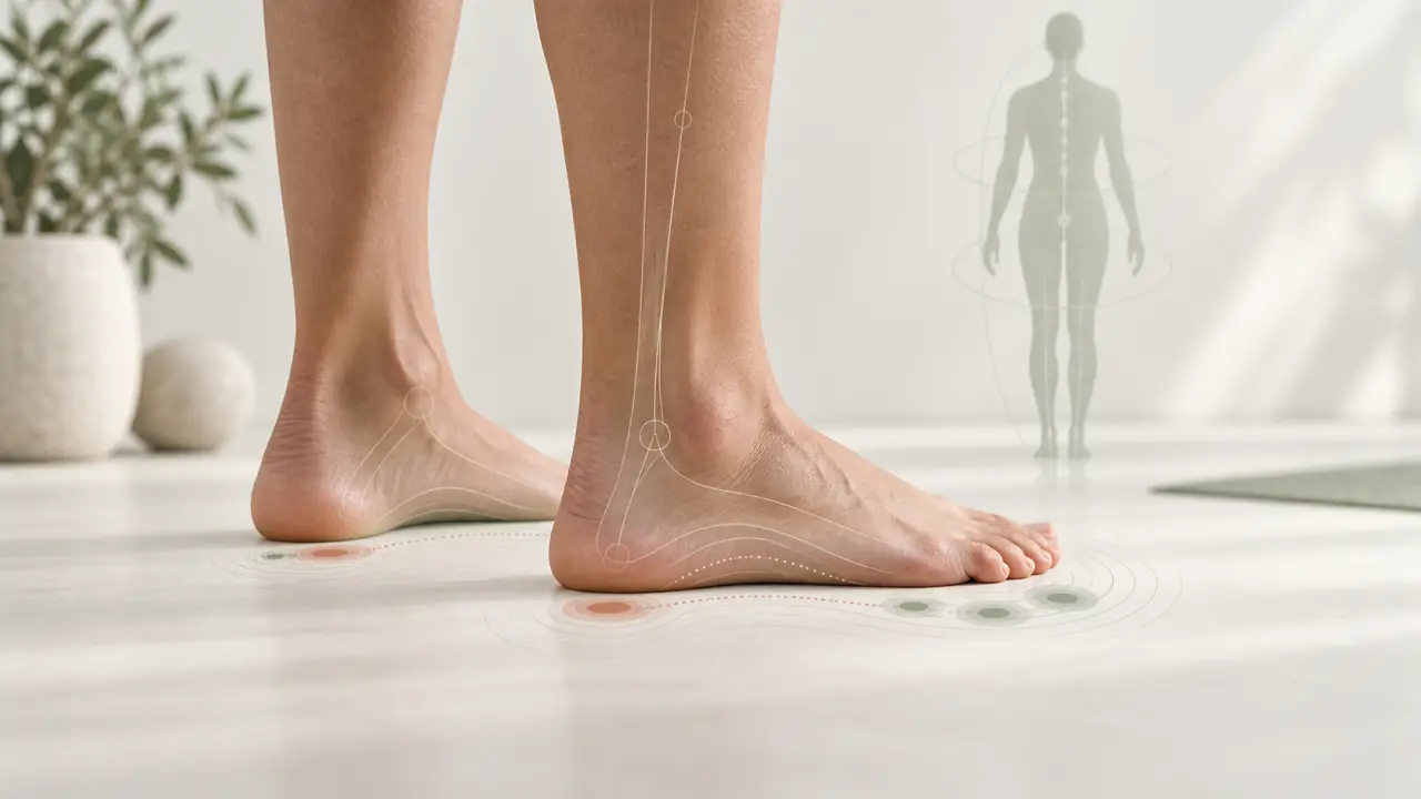 Analyse de la posture et de l'arche du pied