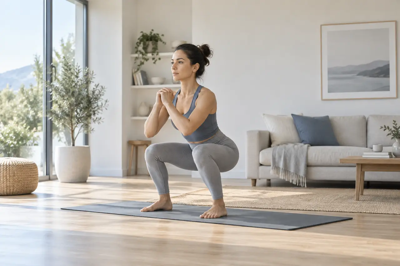 Le renforcement musculaire sans matériel progresse avec le tempo et les variantes
